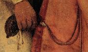 BOSCH, Hieronymus Details of  The Conjurer painting